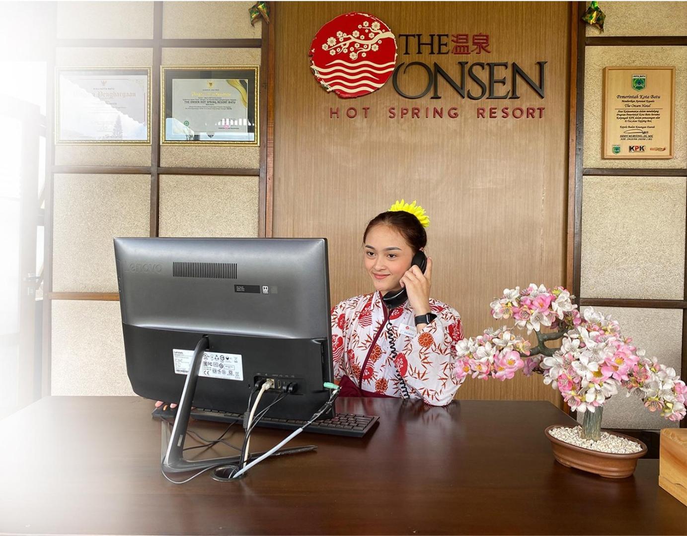 The Onsen Hot Spring Resort Batu  Exteriér fotografie